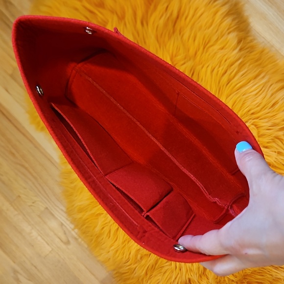 Red Organizer Bag Insert - Picture 2 of 4